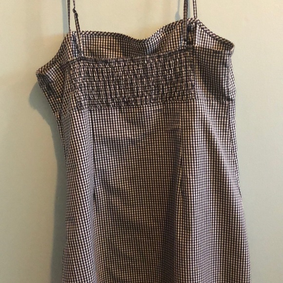 Checkered black and white dress - Picture 2 of 4